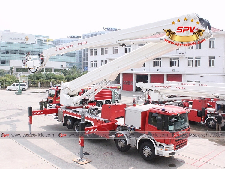 Fire Skylift Truck Scania-RF